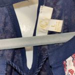 Charming Charlie CHARMING CHARLIES BOHO DESIGN TANK STYLE DRESS V NECK BLUES PINKS HAS 2 TASSELS Photo 2