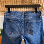 Kut From The Kloth Kut Mid-Rise Catherine Rhinestone Distressed Straight Leg Jeans, 2 Photo 6