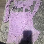 Lucy in the Sky  2 piece lavender set size small Photo 2