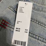 BDG High-Waisted Mom Jean NWT Size 24 - Ripped Light Wash Photo 8