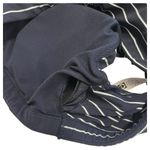 Athleta  Sports Bra Womens Medium Blue Striped Athletic Top Yoga Workout Photo 2