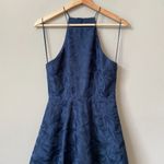 Keepsake Revolve Women's Size Small Sleeveless Plain Sight Lace Mini Dress Navy Blue Photo 5