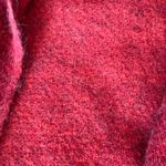 Eileen Fisher Wool Mohair Cashmere blend Drape Cardigan Red Purple Sz S Photo 7