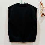 Black Sweater Vest Size 6 Photo 1