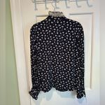 Sézane Sezane X SEA NY Chloe shirt in small navy floral print Photo 7