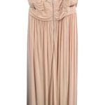 Birdy Grey  Elsye Dress Pale Blush Pink Chiffon Bridesmaid Formal Wedding 2X New Photo 4