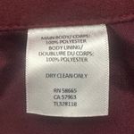 Leith Scallop Hem Shorts Womens L Plum Purple Faux Suede Coquette Feminine Photo 5