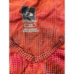 The North Face Ruched bright orange and coral Vneck tank size medium Photo 2