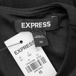 NEW  Express Puff Sleeve Sheath
Dress size XS Black Photo 4