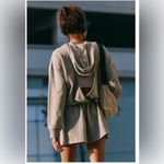 FP Movement by Free People Such A Flirt Romper NWOT Gray Size XS Photo 3