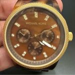 Michael Kors MK5038 Jet Set Ritz Acrylic Tortoiseshell 36mm Women’s Watch Photo 5