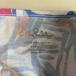 Lilly Pulitzer Pima Cotton Sailboat Pink Right Return Marlowe Print Size XS Blue Photo 4