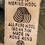 Valerie Stevens Vintage 100% Merino Wool Baby Blue Ribbed Turtleneck Sweater, size M Petite Photo 3