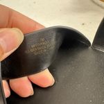 Marc Fisher  Black Leather Criss Cross Platform Cork Sandals Womens Size 7M‎ Photo 7