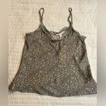 Grade & Gather  satin leopard print tank top NWT Photo 0