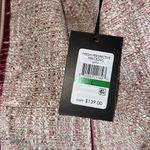 DKNY NWT Tweed Mauve Pink Satin Trim Blazer Jacket Large Photo 5