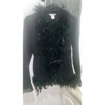 Peter Nygard Vintage Nygard Collection Feather Bow Sweater 90s y2k clueless style fall boho Photo 2