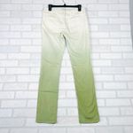 Arizona Jeans Arizona Jean Co Super Skinny Ombre Jeans Size 9 Ivory Green Stretch Cotton Blend Photo 7