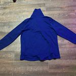 L.L.Bean New Women's  Pullover, Long-Sleeve Shawl Collar Blue Size XL Photo 2