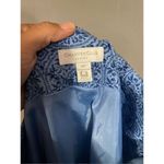 Charter Club  Blue Print A Line Skirt Vintage Size 8P Photo 6