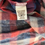 Vintage Havana  Red And Blue Plaid‎ Dress Size Medium Photo 6