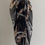 Charlotte Russe Black patterned hair scarf  Photo 0