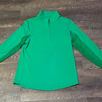 IBKUL Womens Golf Long Sleeve Mock Solid Top Green Sun Shit Size XS Photo 0