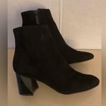 Kendall + Kylie  women black suede Chelsea heel boots size 8 Photo 11