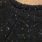 Sweet Romeo  Black with White Crewneck Sweater Photo 3