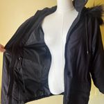 Vintage Jacqueline Ferrar‎ Black Parka Coat Real Fox Fur Trim Hood XS Petite 90s Photo 8