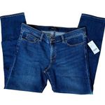 J Brand NWT Hipster Low Rise Dark Denim Jeans Size 32 Straight Leg Photo 0