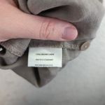 Eileen Fisher 100% Organic Linen Belted Trouser Pants Womens Small Beige Casual Photo 7