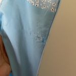 Likely  Sallie Womens Ruffled Side Slit Maxi Dress Blue 2 Photo 5