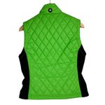 Marmot Kitzbuhel Vest Womens Sz Medium Bright Green Black Stretch Zip Photo 2