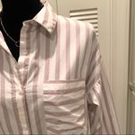 Cotton On Cotton:On Striped Button Down Shirt Small S Photo 1