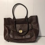 London Fog  Leather tote bag brown Photo 0
