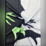 Boutique Women's Halloween Witch Shadow Double Sided Print Casual Long Sleeve T-Shirt Photo 2