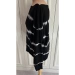 Sundry  Black‎ & White Knit Sweatshirt Top Size 2 (Medium) Boho Athleisure Photo 4