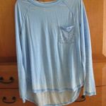 Seven7 Women's Long Sleeve Distressed T-shirt - Size Large Photo 0
