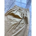Anthropologie Corey Lynn Calter Pleated Beige Trouser Midi Skirt XS Photo 1