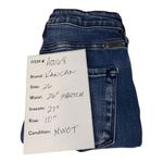 KanCan Dark Wash Skinny JEANS Women's 26 High Waisted Ripped Hem Distressed NWOT Blue Photo 11