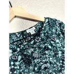 Sundance  Green Floral Flowy Above Knee Length Dress Size Medium Photo 3