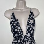 Reformation Black & White Star Print Sleeveless “Cosmo” Mini Dress Sz 2 Photo 4
