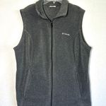Columbia  Benton Springs Vest Women's XL Gray Full Zip Pockets Fleece Photo 0