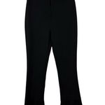 Rebecca Minkoff Women’s Cecily Ruffle Peplum Hem Trousers Black Size 25 Photo 1