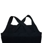 Babaton Aritzia |  Sculpt Knit Crop Tank Top Size Small Black Photo 4