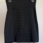 Guess  sz‎ XS Black Textured Bodycon Mini Skirt Photo 0
