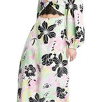 ASOS  maxi dress size 8 medium pink tropical lace cutout vaca Rio pastel Photo 0