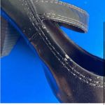 American Eagle Black Heel Mary Jane Pumps with Buckle Size 10 Wide Photo 3