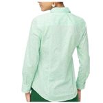 J.Crew 100% Cotton Poplin Green Floral Button Up Shirt Sz L NWT Size L Photo 1